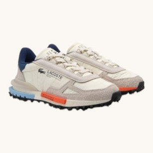 Zapatillas Lacoste Elite Active Off White Navy Orange